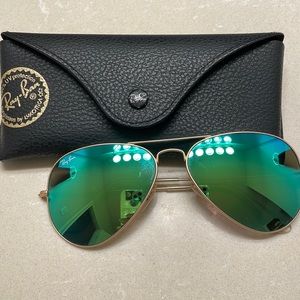 New Green women RayBan sunglasses